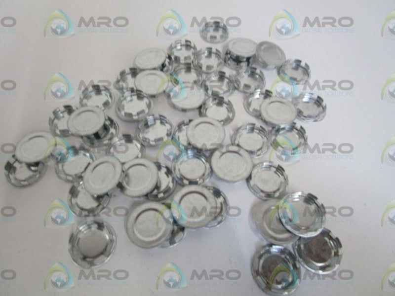 LOT OF 50 GRAINGER KNOCK OUT PLUG 3LN65 NSNP