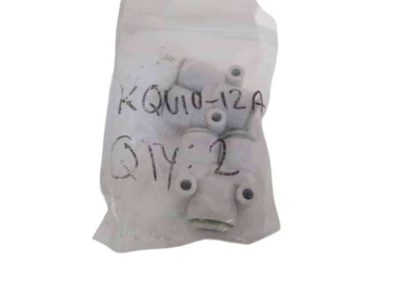LOT OF 2 SMC FITTING KQU10-12A  NSNP