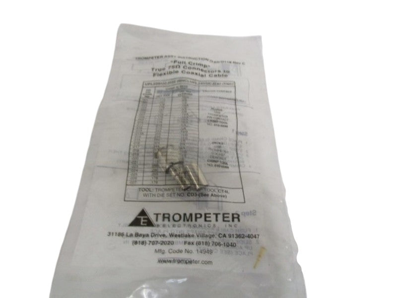 TROMPETER FULL CRIMP CONNECTOR UPL 250-025 NSMP