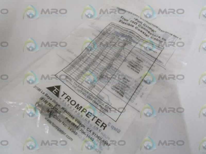 TROMPETER FULL CRIMP CONNECTOR UPL 250-025 NSMP