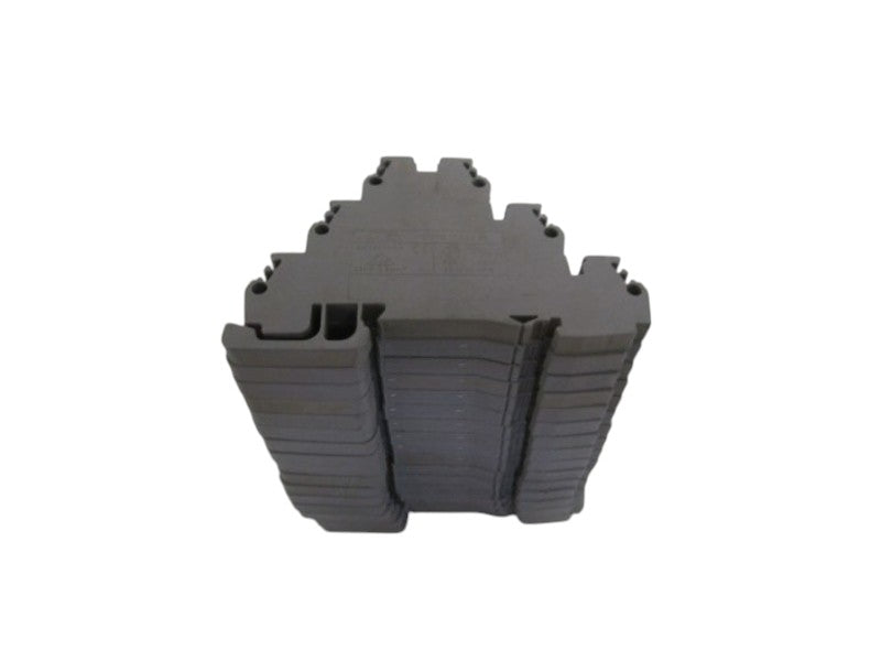 LOT OF 17 MORSETTITALIA GRAY TERMINAL BLOCK EURO W 2.5/35 NSNP