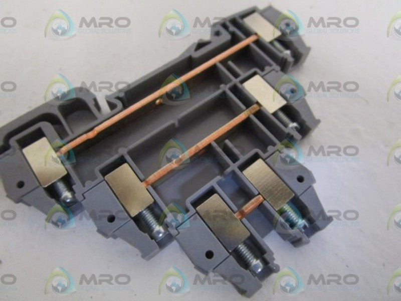 LOT OF 17 MORSETTITALIA GRAY TERMINAL BLOCK EURO W 2.5/35 NSNP