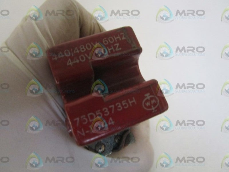 FURNAS 440/480V COIL 75D53735H UNMP