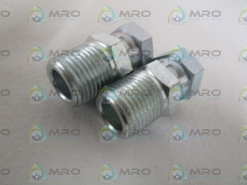 LOT OF 2 UNION SWIVEL FITTING 158256 NSNP