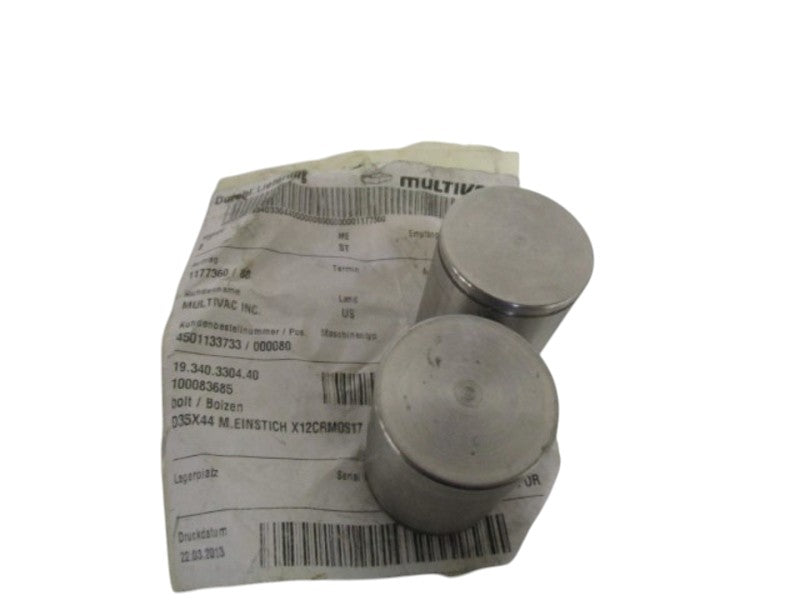 LOT OF 2 MULTIVAC INC. 1177360/80 NSNP
