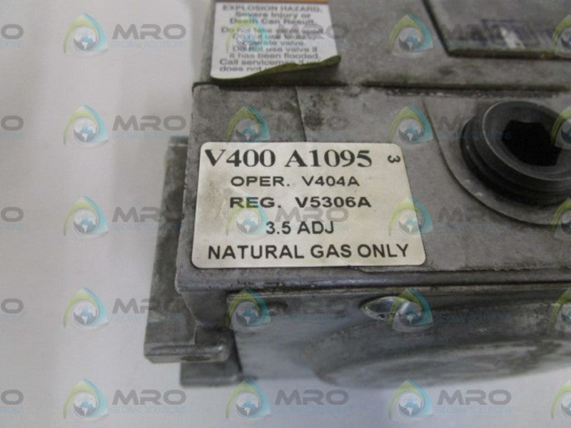 HONEYWELL GAS VALVE V400 A1095 UNMP