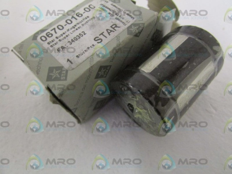 STAR LINEAR BUSHING 0670-016-00 NSMP
