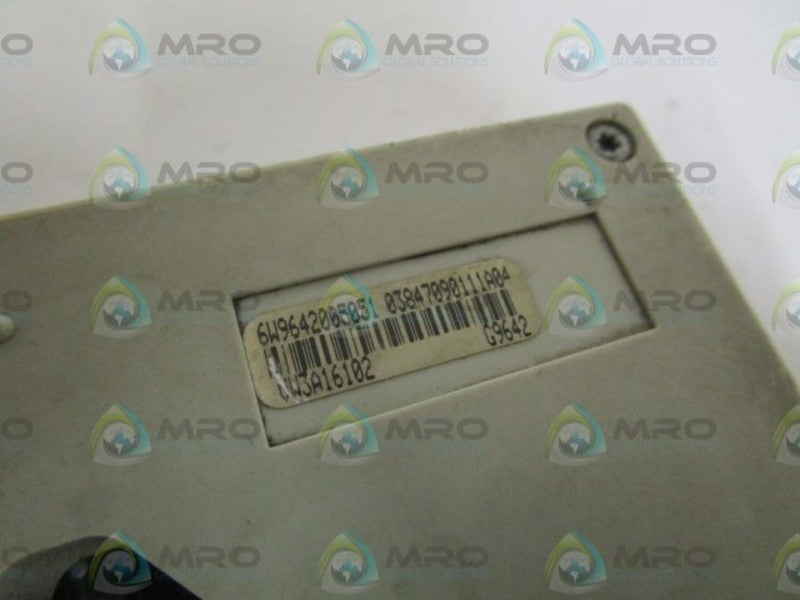 TELEMECANIQUE TOUCH PAD VW3A16102 AS IS
