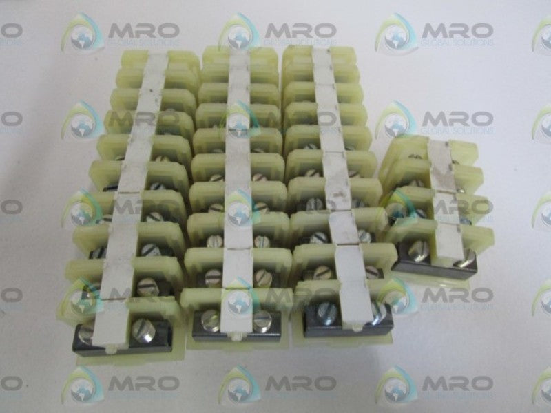 LOT OF 34 BUCHANAN TERMINAL BLOCK 0242 NSMP