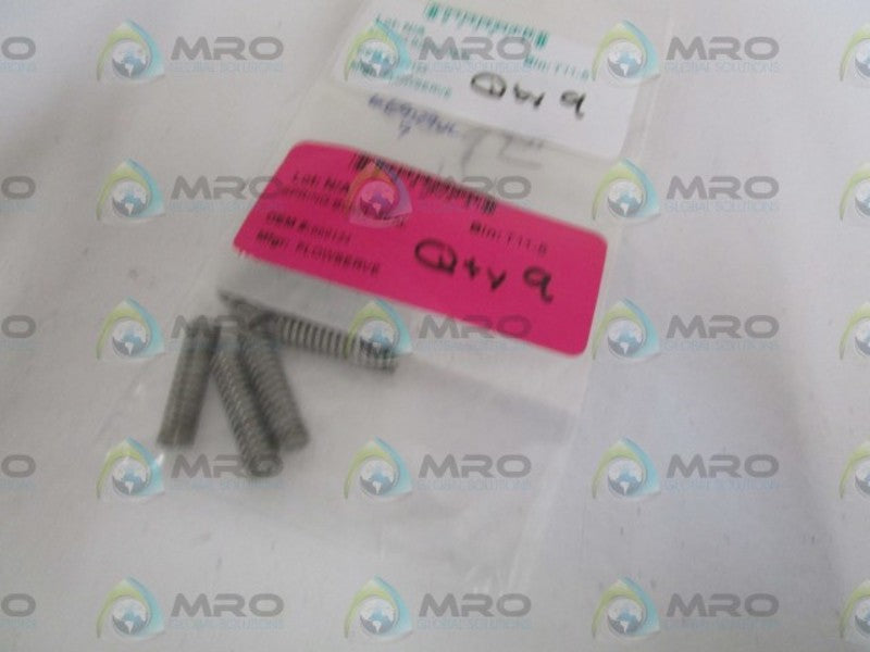LOT OF 9 FLOWSERVE SPRING:BOWL SEAL 669124 NSNP