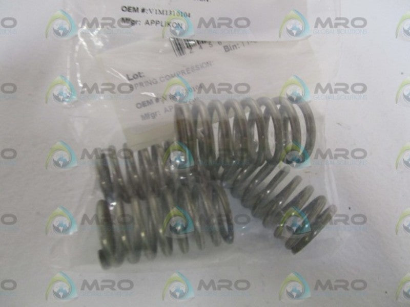 LOT OF 4 APPLIKON COMPRESSION SPRING V1M1310104 NSNP