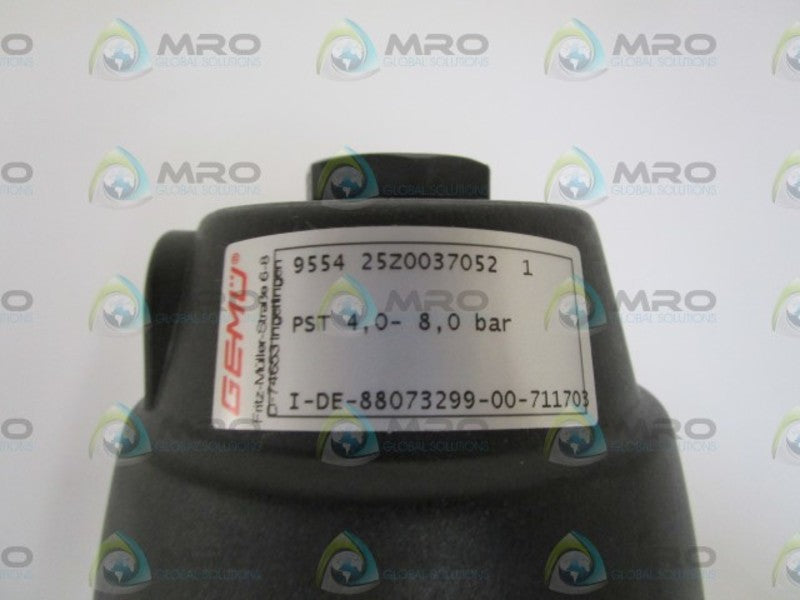 GEMU VALVE 9554 25Z0037052 1 NSNP