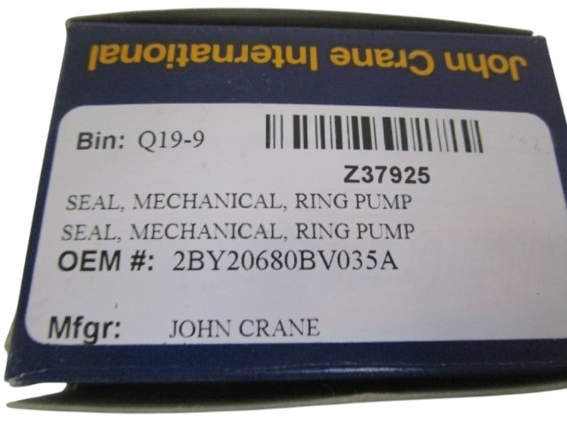 JOHN CRANE RING PUMP MECHANICAL SEAL 2BY20680BV035A NSMP