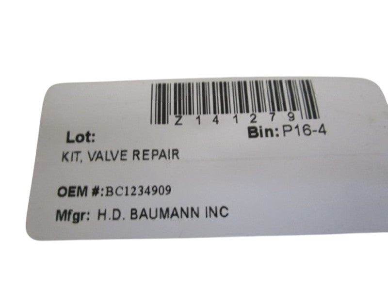 H.D. BAUMANN INC. VALVE REPAIR KIT BC1234909 NSNP