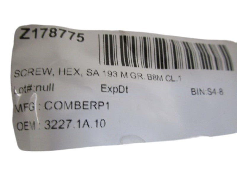 COMBERP1 HEX SCREW 3227.1A.10  NSNP