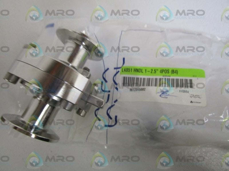 ALFA LAVAL VALVE W/ POSITION HANDLE LKB51A-1-E-316L-B4  NSMP