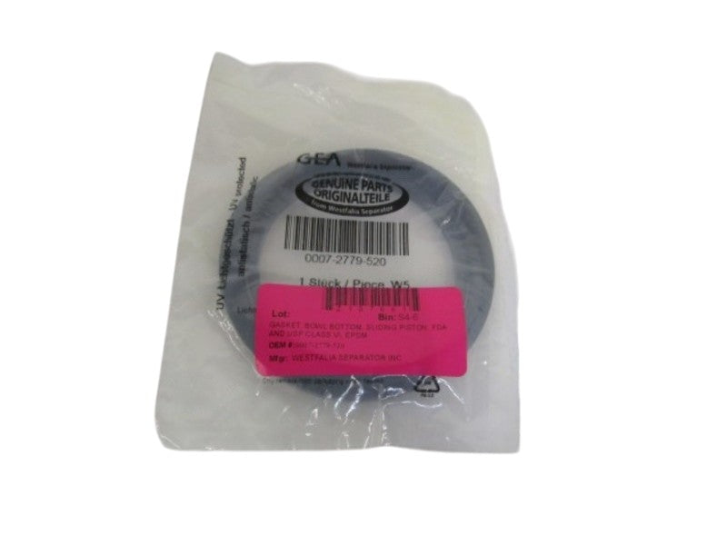 WESTFALIA SEPERATOR INC. GASKET 0007-2779-520 NSMP