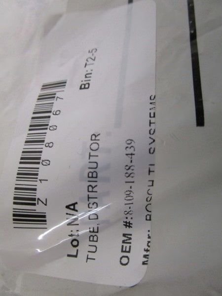 BOSCH TL SYSTEMS DISTRIBUTOR TUBE 8-109-188-439  NSNP