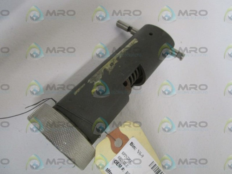 GENESIS MACHINERY PRODUCTS INC. SPINDLE RWH-021 NSNP