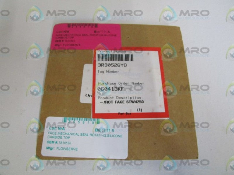 FLOWSERVE MECHANICAL SEAL / ROT FACE 3R30526Y0 ORIGINAL PACKAGE