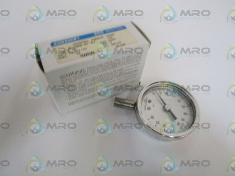 ASHCROFT 251009SW02LXLJ-60# PRESSURE GAUGE 0-60 PSI  NSMP