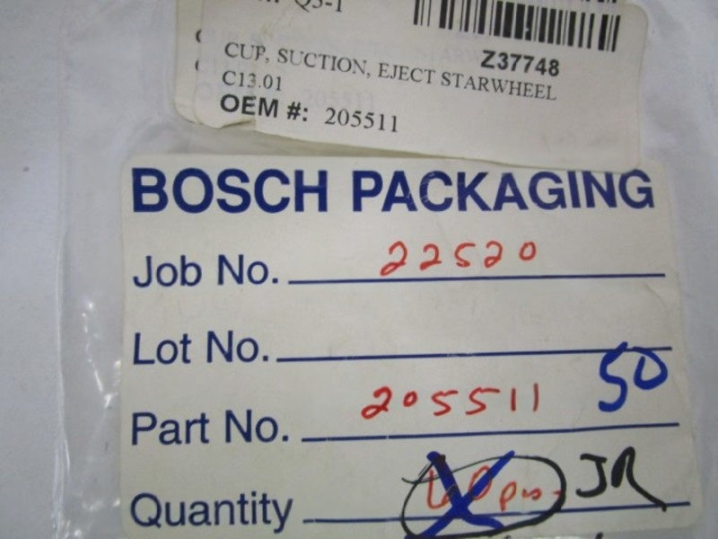 LOT OF 50 BOSCH TL SYSTEMS EJECT STARTWHEEL SUCTION CUP 205511 NSNP
