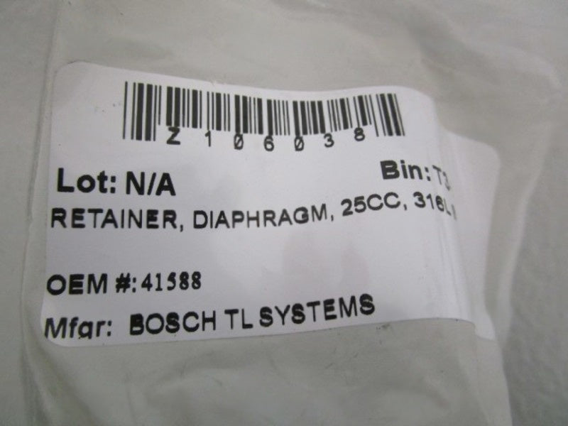 BOSCH TL SYSTEMS DIAPHRAGM RETAINER 41588  NSNP