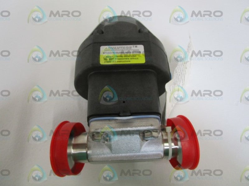 ITT F4196-TM17-A209 TRI-CLAMP ACTUATOR VALVE 1" NSNP