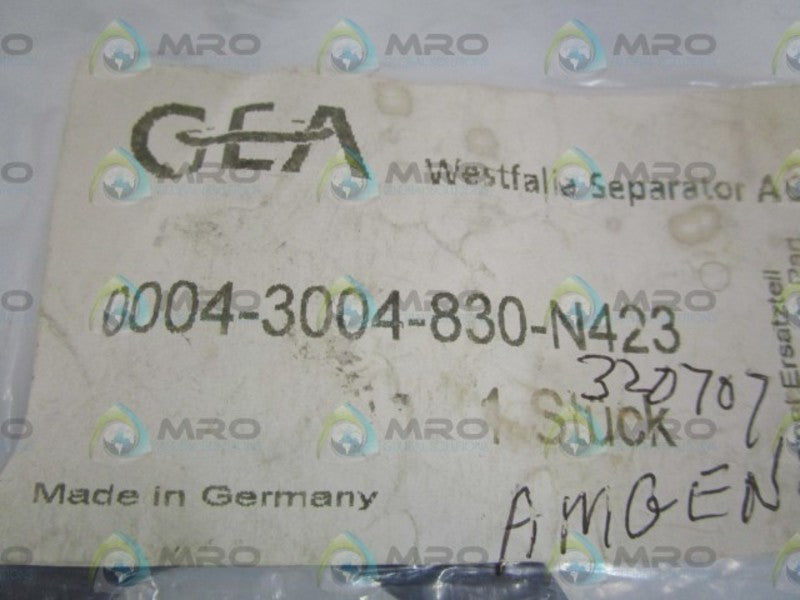 WESTFALIA SEPARATOR AG 0004-3004-830-N423  NSMP