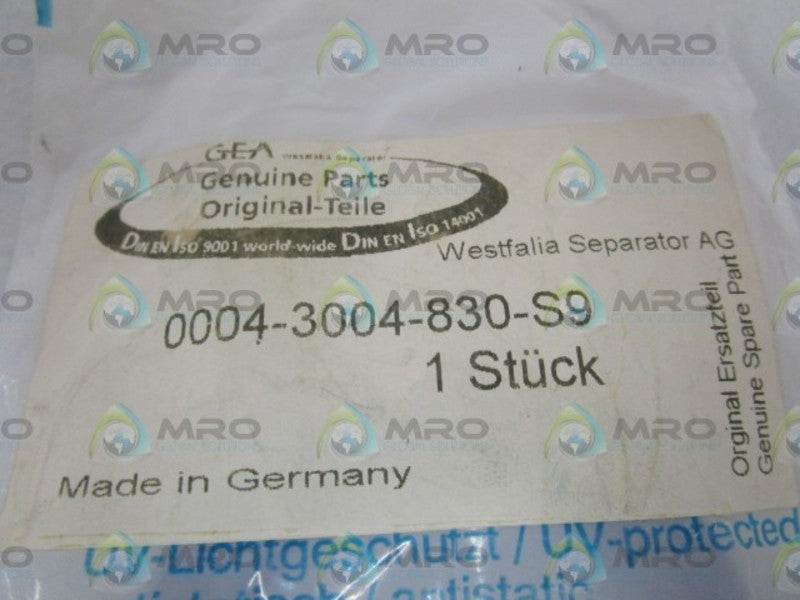 WESTFALIA SEPARATOR AG 0004-3004-830-S9  NSMP