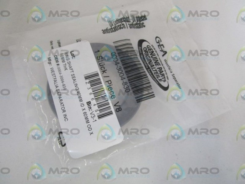 WESTFALIA SEPARATOR AG 0004-3004-830  NSMP