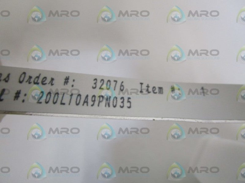 BURNS SENSOR 200L10A9PN035  NSNP