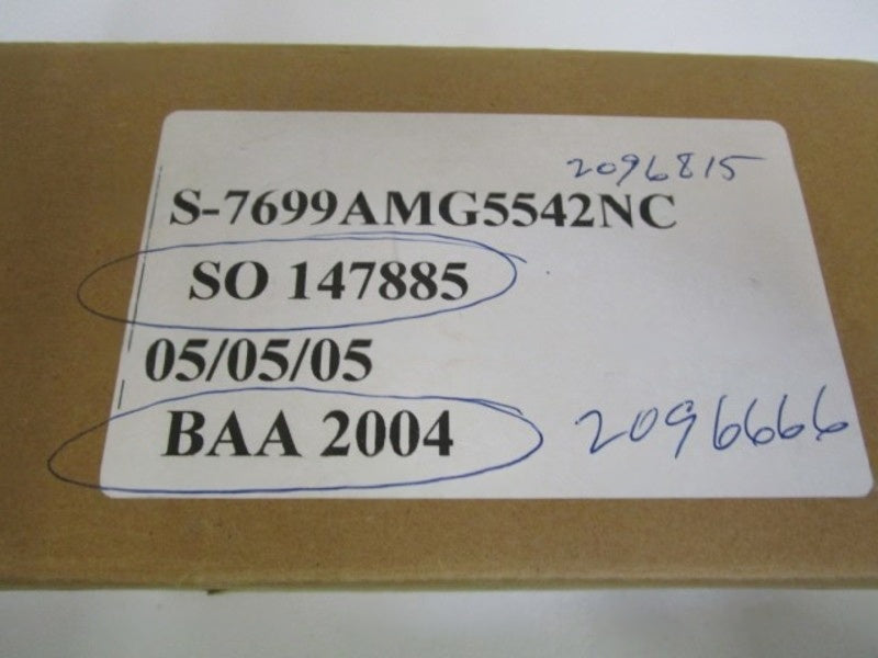 WESTLOCK VALVE S-7699AMG5542NC NSMP