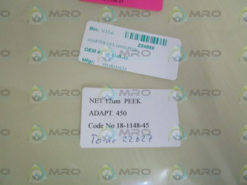 PHARMACIA ADAPTER:NET 12MM 18-1148-45 NSNP