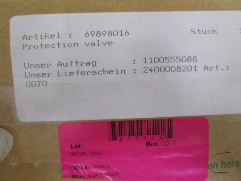 NORGREN PROTECTION VALVE 9506460 NSMP