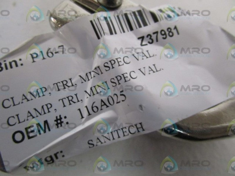 SANITECH TRI CLAMP 116A025 NSNP