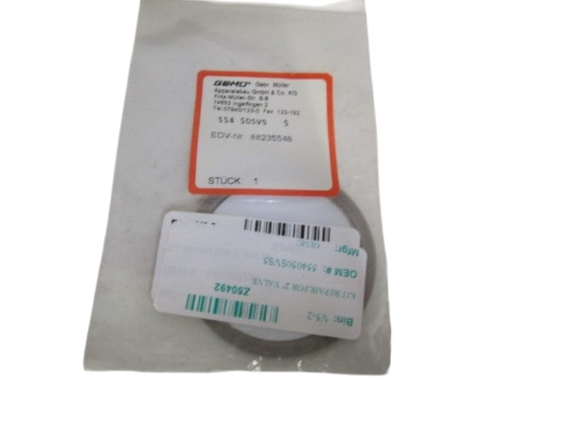 GEMU REPAIR KIT FOR 2" VALVE 554-50SVS-5 NSNP IN BAG