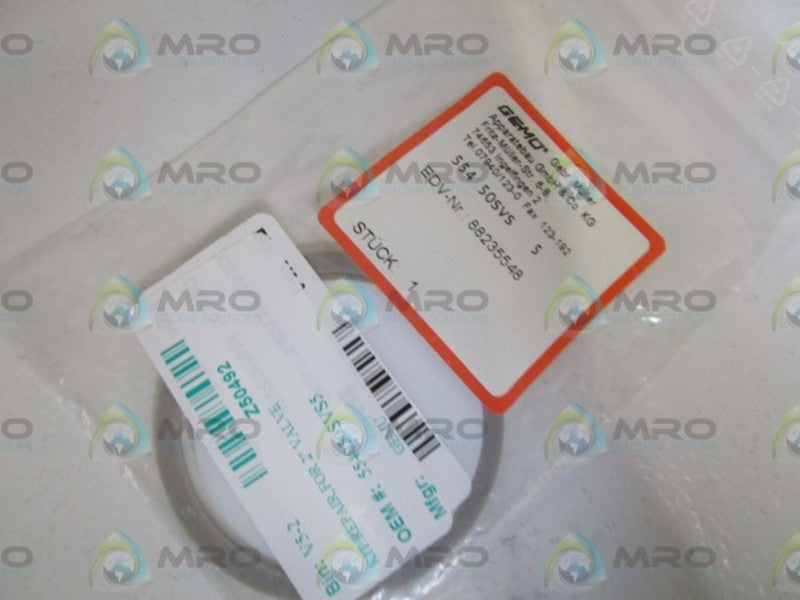 GEMU REPAIR KIT FOR 2" VALVE 554-50SVS-5 NSNP IN BAG