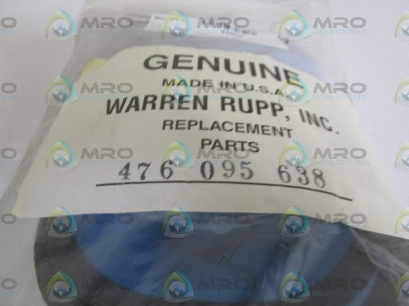 WARREN RUPP, INC. REPLACEMENT PARTS 476-095-638 NSNP IN BAG