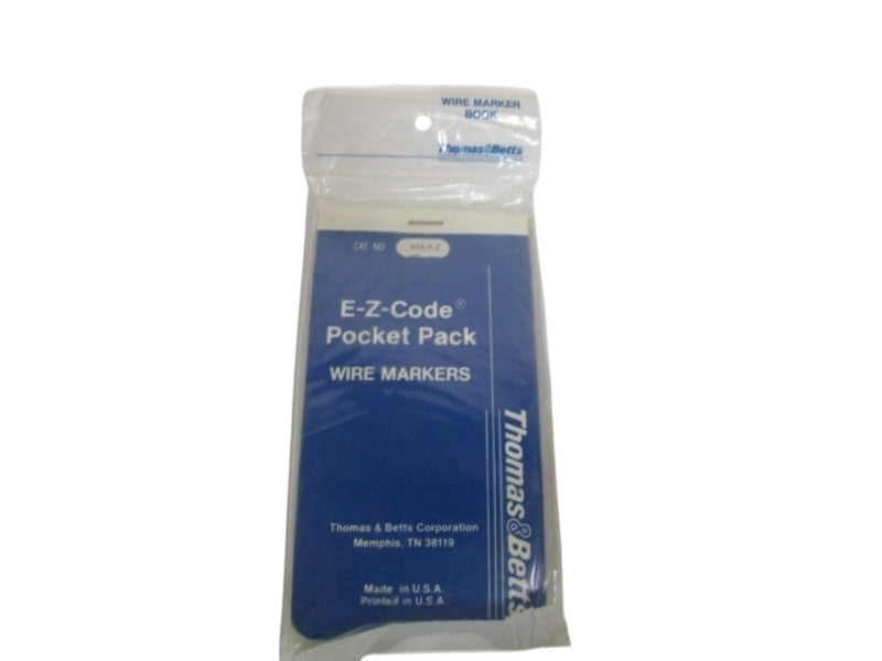 THOMAS & BETTS WIRE MARKERS WM-A-Z NSMP
