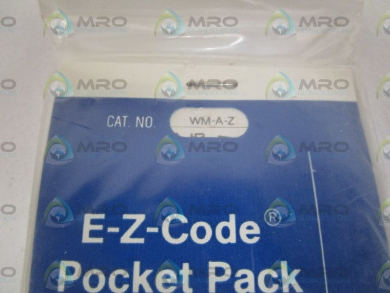 THOMAS & BETTS WIRE MARKERS WM-A-Z NSMP