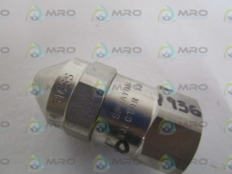 S.S. CO FITTING 3/8G 316SS NSNP