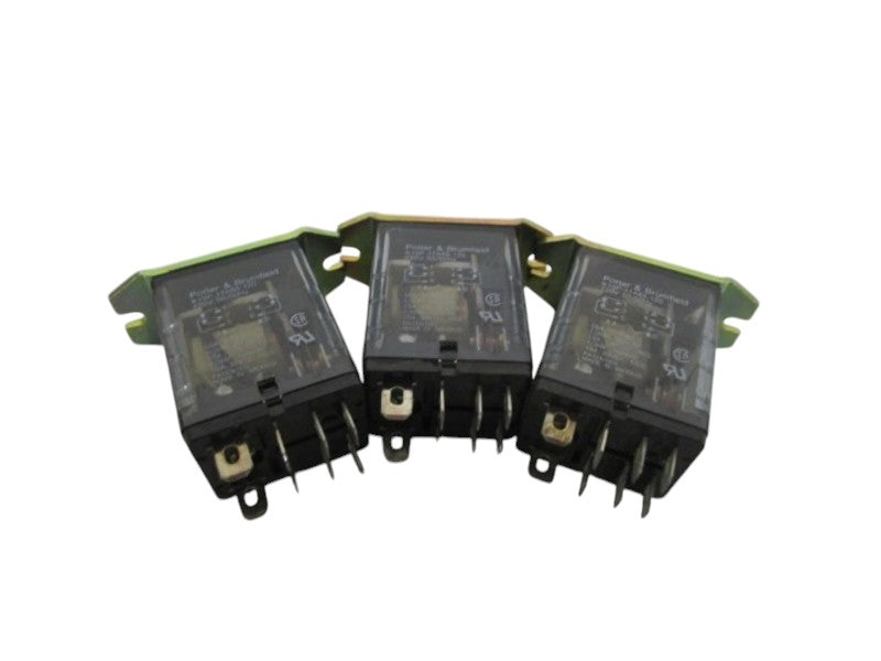 LOT OF 3 POTTER & BRUMFIELD 120V RELAY K10P-11A65-120 NSNP