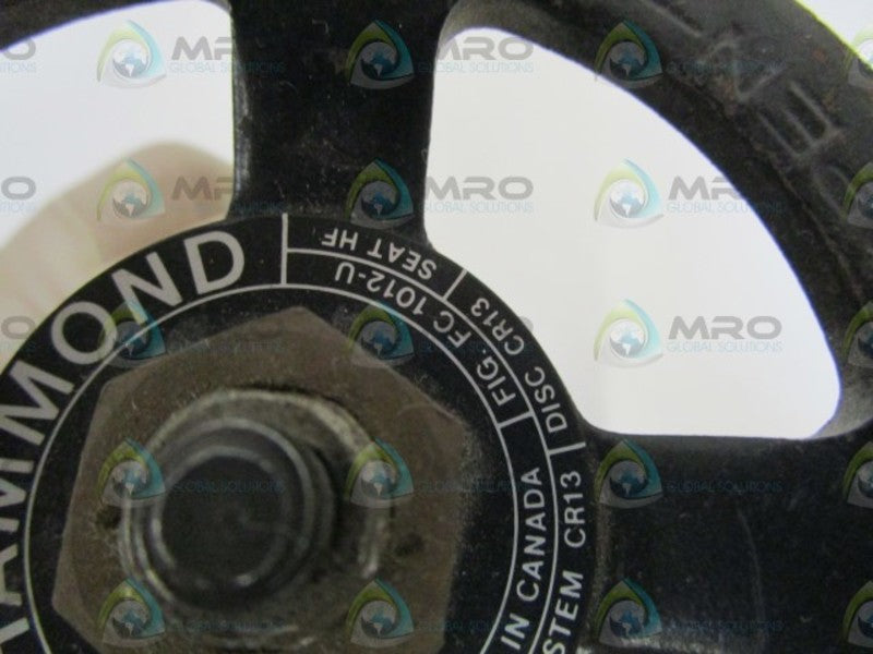 HAMMOND 1/2" 300WOG VALVE FC 1012-U NSNP