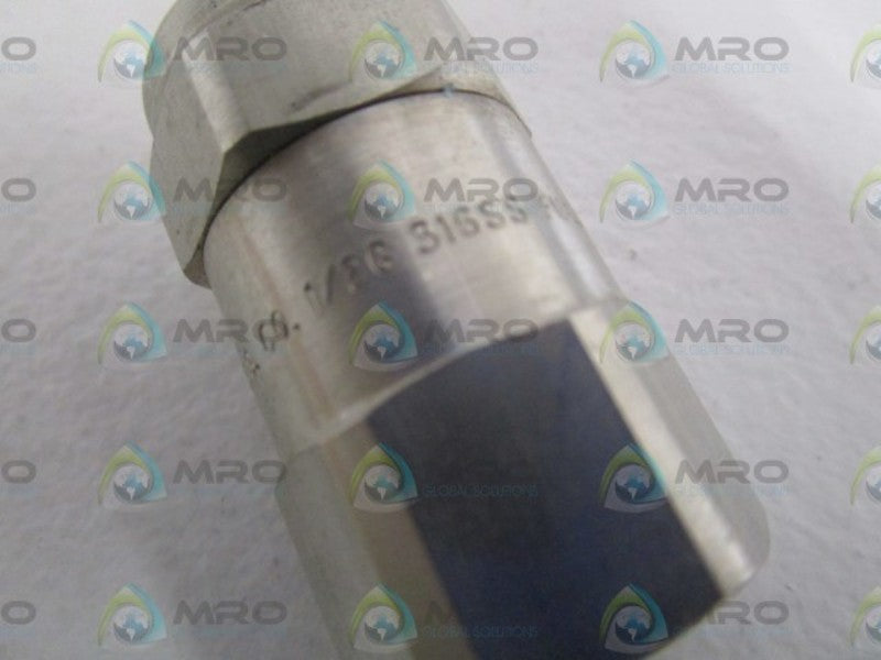 S.S. CO FITTING 1/2G 316SS  NSNP