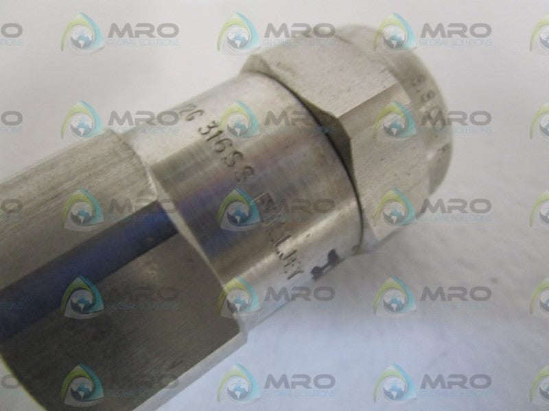 S.S. CO FITTING 1/2G 316SS  NSNP
