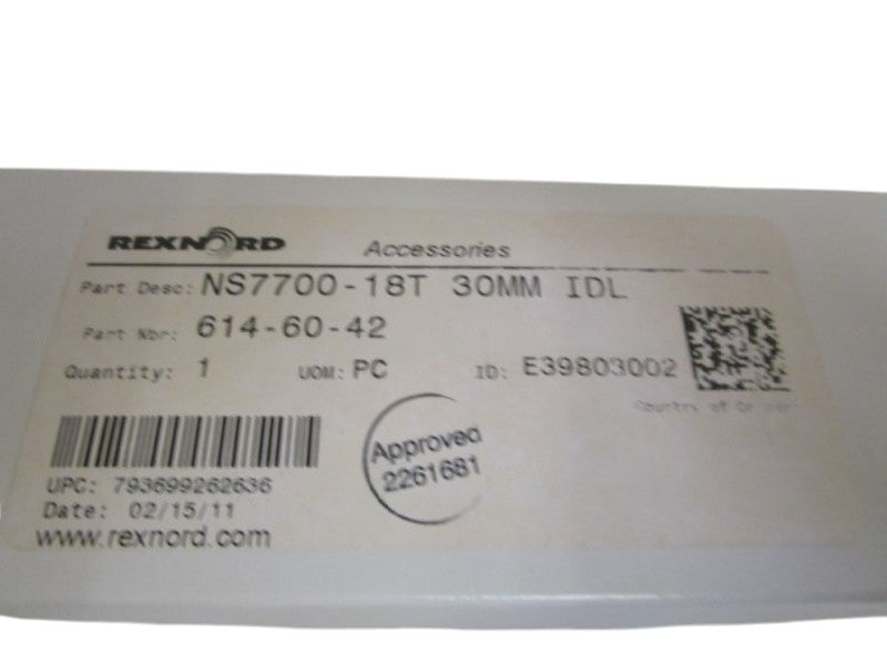 REXNORD ROLLER CHAIN SPROCKET 614-60-42  NSMP