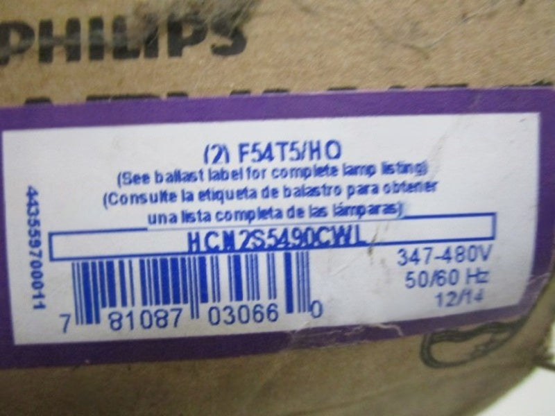 PHILLIPS 347-480V BALLAST HCN-2S54-90C-WL NSMP