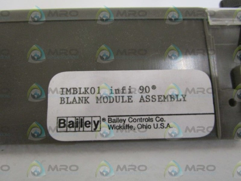 LOT OF 7 BAILEY BLANK MODULE ASSEMBLY IMBLK01 UNMP