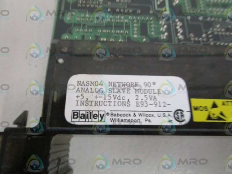 BAILEY ANALOG SLAVE MODULE NASM04  UNMP
